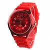 Unisex Chrysanthemum Style Wrist Watch Red Unisex Chrysanthemum Style Wrist Watch Red